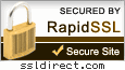 Secured By RapidSSL and SSL Direct